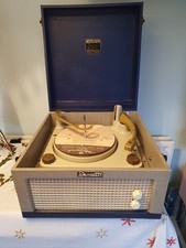 DANSETTE VINTAGE RECORD PLAYER. WORKING Fully serviced By City & Guilds Engineer