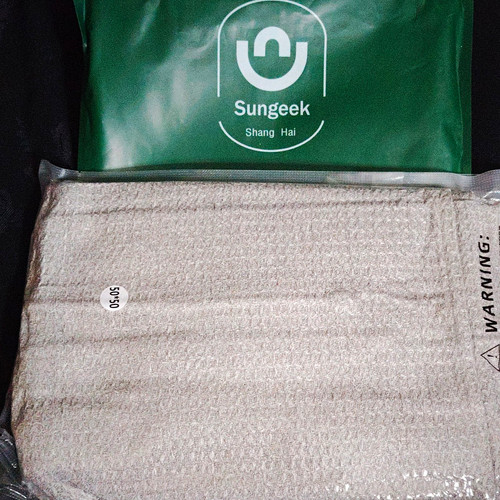 Sungeek grey textured cotton - grey,