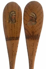 Pair Old Souvenir Miniature