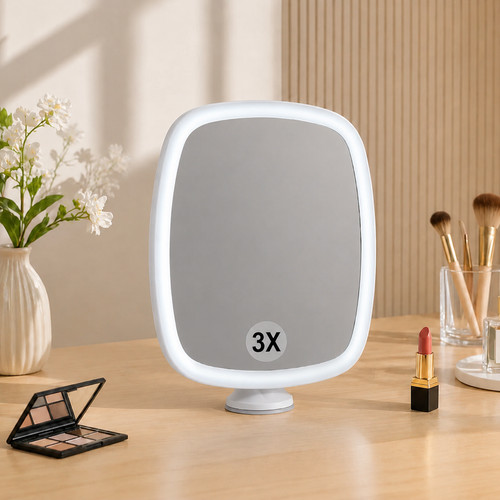Magnifying mirror with - 3x,