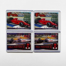 4 x 1995 Futera Formula 1 Inserts Nigel Mansell F1 Card Bundle / Lot /3000 /5000