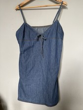 Blue Primark denim mini dress