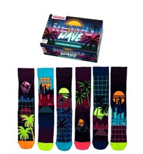 United Oddsocks Retro Wave 6