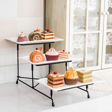 3 Tier Plastic Serving Tray