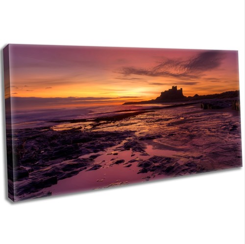 Northumberland coast sunrise - coast,