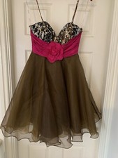 Hannah  S designer Stunning embellished  prom dress size 8