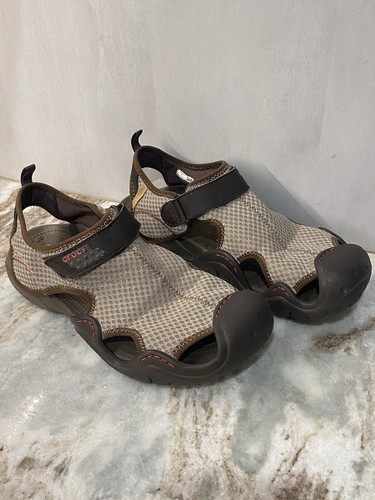 Crocs swiftwater men brown - crocs,
