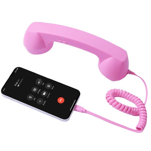 Retro telephone handset - retro,