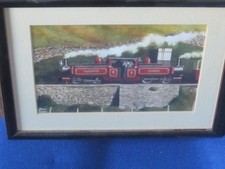 David Perrin Print of Ffestiniog Railway David Lloyd George Engine