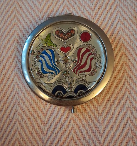 Decorative compact mirror - decorative,