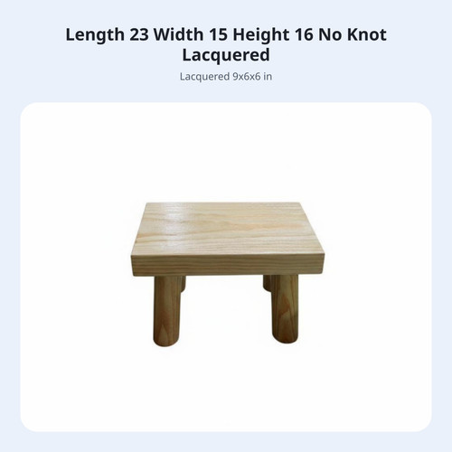 Small wooden stool sturdy - small,