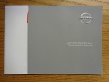 Nissan Service History Manual Book