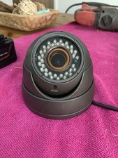 QVIS EYE-E37-V2G varifocal zoom Security Camera Dome.  With video baluns