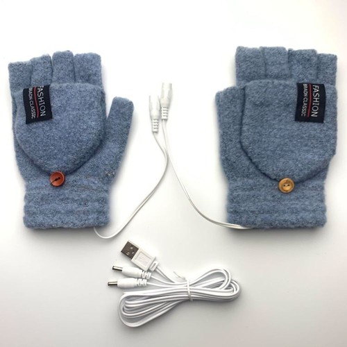 Winter half finger heated - finger,