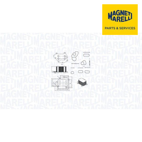 Oil cooler engine - oil, magneti