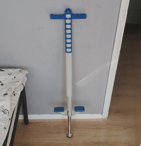 Kids pogo stick blue white - stick,