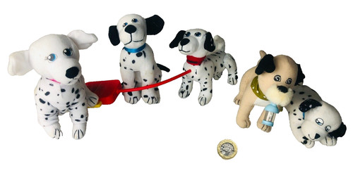 Soft toy 101 dalmatians disney - toy,