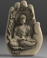 3D STL Model GOD BUDDHA for