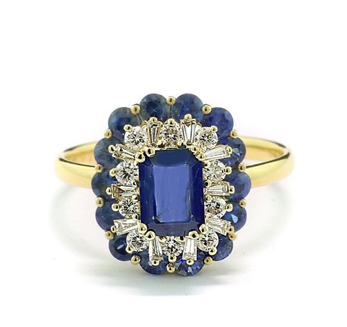 Sapphire brilliant ring total - sapphire,