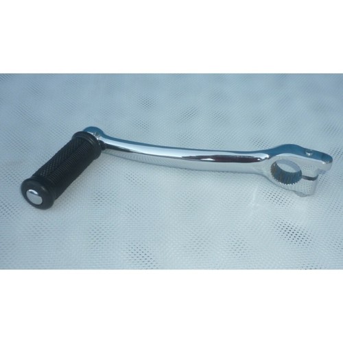 New chrome kick start lever - chrome,