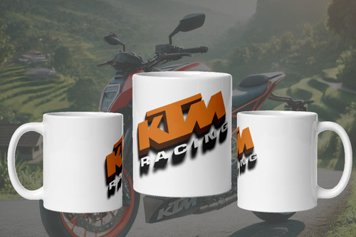 Ktm bike racing ceramic gift - bike,