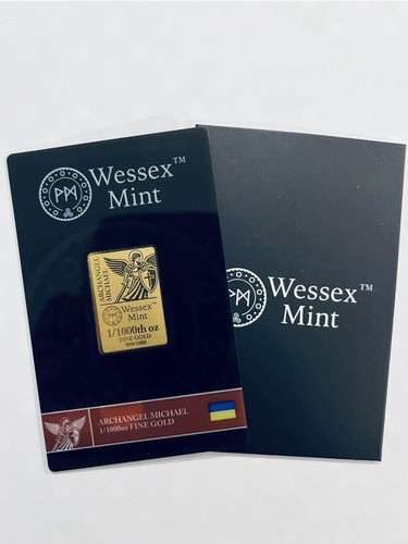 Wessex mint 1000oz fine gold - wessex, 1/1000oz