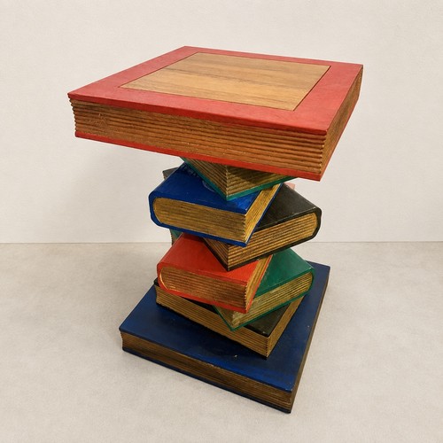 Book stack lamp - stack,