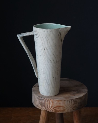 Vintage studio pottery pitcher - vintage,