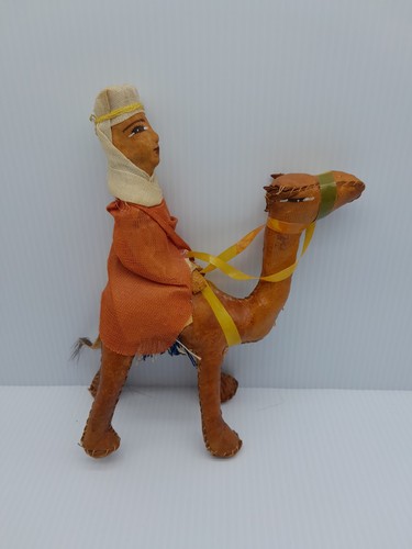 Vtg genuine leather camel - vtg,