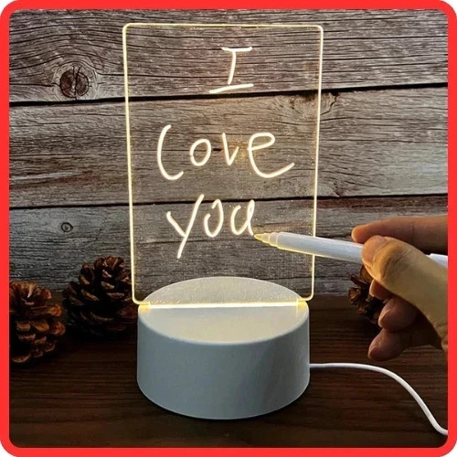 Usb transparent led night - transparent,