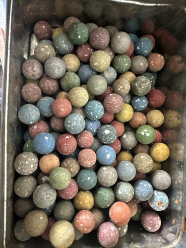 Lot 1kg colored antique - lot,