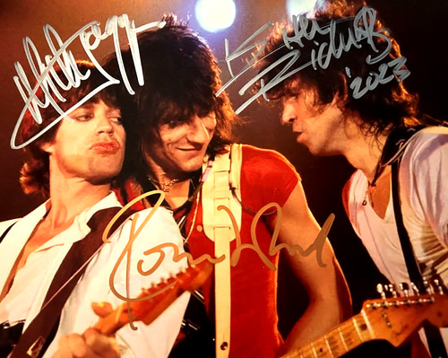 The rolling stones signed - the,