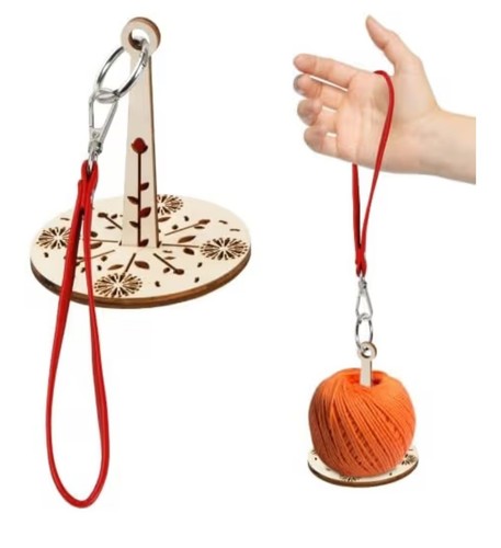 Wooden wrist yarn - wooden,