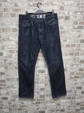TU Mens Jeans Blue Denim
