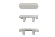 Upvc Double Glazing White Face Drain Drainage Cover Cap For Upvc Windows &Doors 