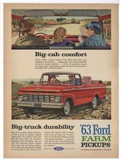 1963 Ford Pickup Truck Ad: For