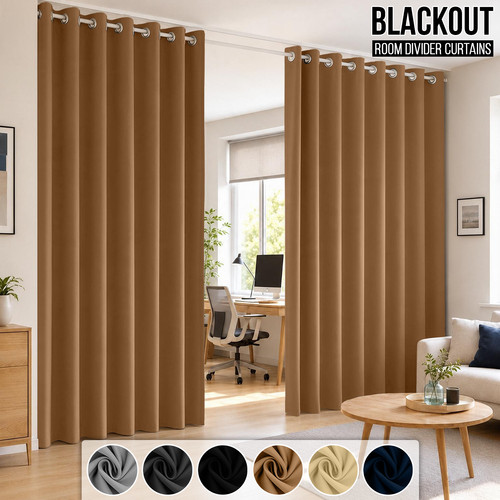 2pcs blackout curtains - 2pcs,