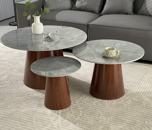 Nest ceramic coffee table - of, 3