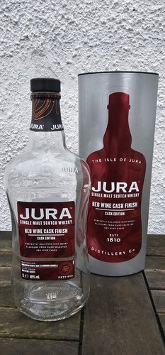 Empty 1ltr whisky bottle - empty,