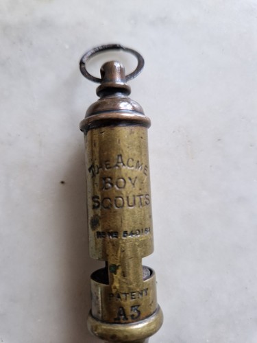 Vintage acme boys scout wistle - boys,