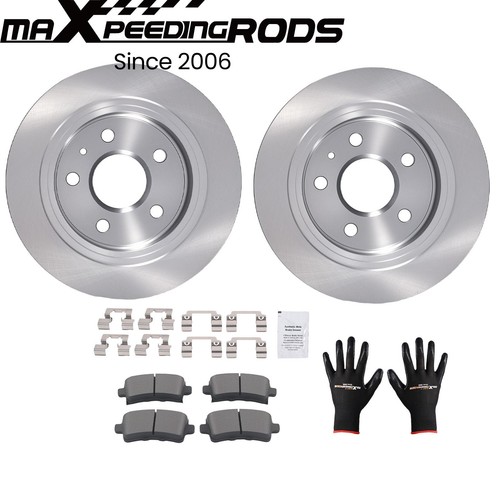 Rear brake discs and - rear, pads