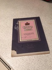 Sellicks Crown Bond HMS