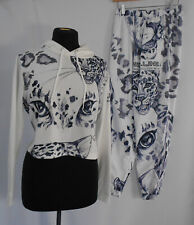 New NKN NKN.Line Leopard Collection Women's Hoodie & Tracksuit Trousers Size Med