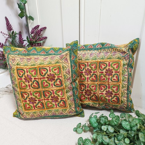 Pair cotton fabric hand - hand, made