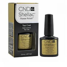 CND Shellac Top Coat Nail Gel Polish - Seconds - Free Fast Postage - UK Seller !