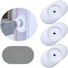 4 Pack Baby Gate Wall Saver Protector Stair Gate Extension Pads Pressure Mount