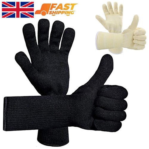 Pair heat resistant gloves - 1,