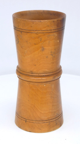 Vintage turned wood treen - turned,