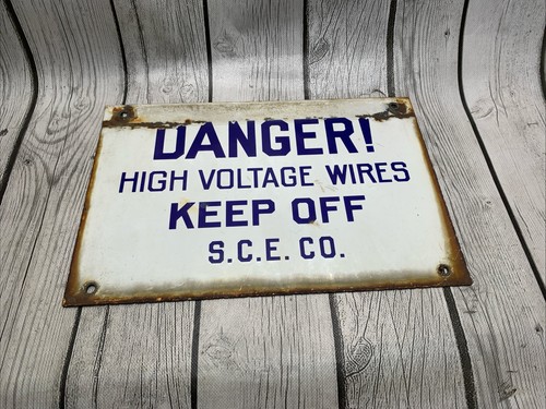 Vintage co porcelain - s.c.e.,