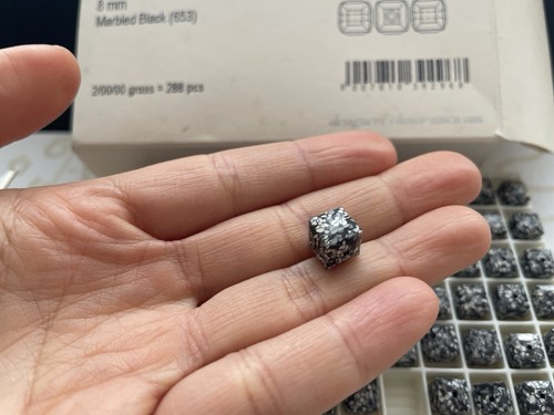 Swarovski marble beads - marble,